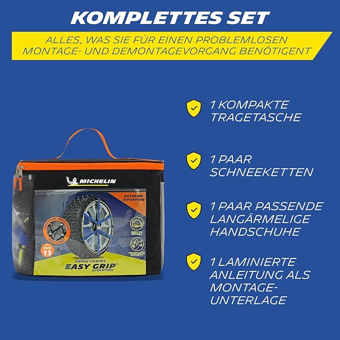 MICHELIN 008301 Easy Grip Snow Chains Evolution n°7