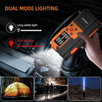 Jump Starter with Air Compressor 4000A Portable Battery Pack 10000mAh Power Bank Emergency SOS LED Light 22-Cylinder 150PSI