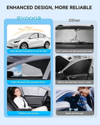 8pcs Thicken Full Car Window Shades for Toyota RAV4 2019-2024，Accessories, Reflective Windshield Sunshade Window Covers for Side Rear,UV Block and Blackout Privacy for Camping