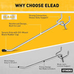 ELEAD 105-Piece 6 Inch Pegboard Hooks, Heavy Duty Peg Board Organizer Accessories, Peg Board Tool Hangers Fit for 1/4" and 1/