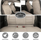 EKR Rav4 Seat Covers Custom Fit for Toyota Rav4 (Only Hybrid) 2019-2025 LE,XLE,XLE Premium,Limited,Woodland Edition, Leather 