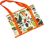 Earthwise Deluxe Collapsible Reusable Shopping Box Grocery Bag Set with Reinforced Bottom Bins Cubes (Set of 3)
