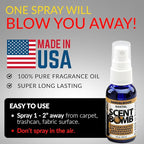 Scent Bomb Air Freshener Spray, Long-Lasting Odor Eliminator - Effective Deodorizer for Home & Car, Fresh Room Spray for Kitc
