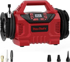 MaxMore Portable Tire Inflator/deflator Compatible with Milwaukee 18V Battery (Tool Only),160 PSI High Pressure Cordless Air Compressor Pump, Digital Gauge, Auto Shut-Off, LED Light for Car, Bike