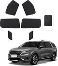 Front Side Half Window Shade Foldable Custom Fit for Kia Carnival 2021-2026 Car Window Shades for Side Window Sun Shade UV Protection Heat Insulation for Camping Sleeping 6PCS