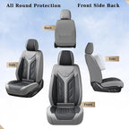 Coverado Seat Covers, Car Seat Covers Front Seats, Leather Seat Covers for Cars, Automotive Seat Covers Car Seat Protector Ca