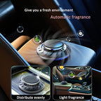 Kwak's Car Air Freshener,Rotating Solar Aromatherapy Essential Oil Diffuser Scent Car Decoration Automotive Interior Accessor