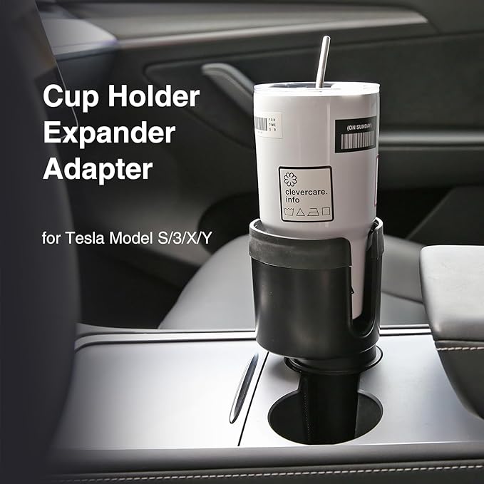 Cup Holder Expander for Car, Cup Expander Compatible with Hydro Flask 32/40oz, Yeti 24/30/36oz, Other Bottles, Large Cup Holder Adapter Fits for Universal Vehicle Car Accessories
