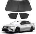 3PCS Car Window Shades Front Windshield Sun Shade Foldable Window Shade Custom Fit for 2018-2022 Honda Accord Accessories Car Shades for Front Windows Anti-UV Rays Block Heat