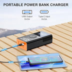 Jump Starter with Air Compressor, 8000A 180PSI, Portable Car Battery Jump Starter (All Gas/12L Diesel) 12V Automobile Jump