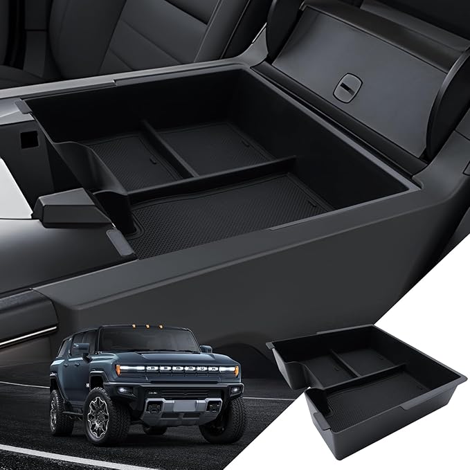 for Model 3 Center Console Organizer Armrest Tray Middle Storage Box Insert Container Durable ABS Plastic Accessories 2024 2025
