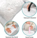 Vacuum Storage Bags for moving, Vacuum Seal Bags for Memory Foam, Latex, Clothing & Bedding, Space Saver Bags for Organizatio