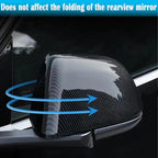 YHCDSEA Rearview Mirror Guard Cover for Tesla Model Y, Side Mirror Cover Exterior Accessories fit for Model Y 2024 2023 2022 2021 (Glossy Black)