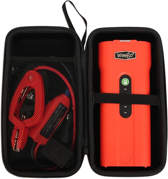 Weego 70: 2500A Self-Use 12V Lithium Car Battery Jump Starter - USA-Engineered Safe Replacement for Jumper Cables - Boat &