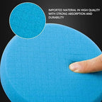 Blue T60 Moderate-Cut Foam Polishing Pads, SPTA 1Pc 3.5 Inch Face for 3 Inch 80mm Backing Plate Compound Buffing Sponge Pads for Car Buffer Polisher Compounding, Polishing and Waxing -FPTSS3G