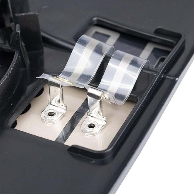 TRQ Passenger Side Heated Mirror Glass with Backing Plate Compatible with 2019-2021 Ram 1500