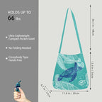 BeeGreen Reusable Grocery Shopping Bag -Travel Tote Bag - Foldable Compact Sturdy Bags