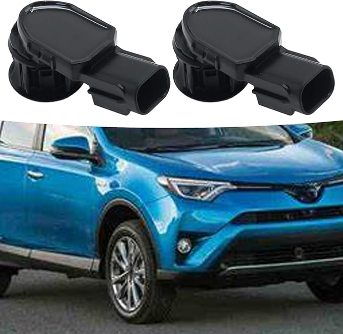1 or 4Pcs 89341-0C010 Reverse Backup Parking Assist Sensor Replacement for Toyota RAV4 2014-2018, Replacement for Tacoma 2015-2022, Tundra 2014-2021 Replace 89341-0C020 (4)