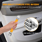 GOOACC 11PCS Trim Removal Tool Kit, Metal & Nylon Pry Tools Set for Car Door Panel, Dashboard, Audio, Clips, Fastener Remover