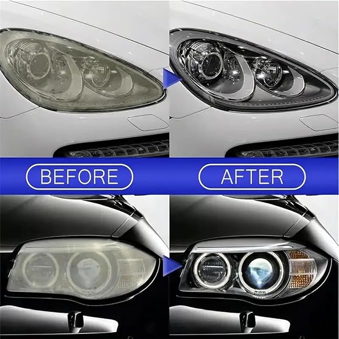 Clari-Seal Headlight Restoration Spray, 2026 Headlight Haze Remover, Headlight Refurbishing Kit Cleaner and Restoration, Mult
