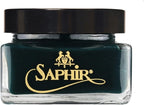 Saphir Medaille d'Or Pommadier Cream 75ml – Natural Cream Leather Shoe Polish, Leather Conditioner for Boots, Handbags