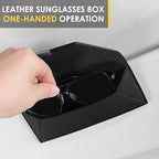 Cybertruck Sunglass Holder Box Clip Compatible with Tesla Cyber Truck Interior Accessories Eyeglass Visor Decor