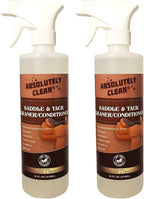 Absolutely Clean Amazing Saddle Soap Spray for Leather Cleaning & Tack Cleaner and Conditioner - Cleans Helmets, Clothing, Sa