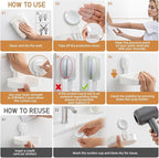 LEVERLOC Soap Holder Suction Cup for Shower, 2 Pack Bar Soap Dish Holder for Shower Wall Mounted NO-Drilling, Plastic Self Dr