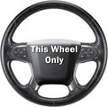 Steering Wheel Cover for Chevy Silverado 1500 2014-2018/2500 2500HD 3500 3500HD 2015-2019/ 4500HD 5500HD 6500HD 2019-2024/ Suburban Tahoe 2015-2020/ Colorado 2015-2022/ Traverse 2018-2023 Chevrolet