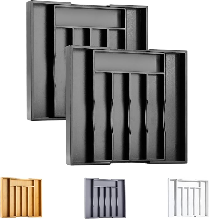 Kitchen Silverware Drawer Organizer and Storage Kitchen Gadgets Best Sellers 2025 First Apartment Essentials New Home Must Ha