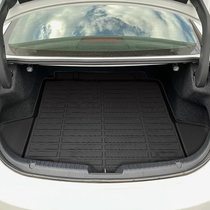Floor Mats for Chevy Malibu 2016 2017 2018-2022 2023-2025, Custom Fit Chevrolet Malibu LS, RS, LT, Premier, TPE Duty Anti-Slip 1st & 2nd Row & Cargo Liner for 2023 Malibu Floor Mats Accessories