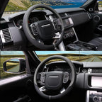 COFIT Breathable Car Steering Wheel Cover 16 inch Auto Universal Leather Wrap Non-Slip Steeringwheel Protector Automotive Int