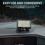 Portable Weighted Dash Mount Holder for Tomtom Garmin GPS Devices, Black Bean Bag Anti-Slip Dashboard Mount for Car