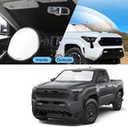 TINGLU Sun Shade for Toyota Tacoma 2016-2024 2025 2026 Accessories Windshield Sun Shade Window Shade UV Rays Protection Sun Visor Cover with Steering Wheel Sunshade Storage Bag