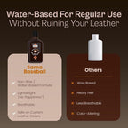SARNA BASEBALL Glove Leather Conditioner - Use on Baseball Gloves, Softball Gloves, and Other Leather Sports Equipment - Made