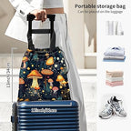 Car Trash Bag Large Hanging Can for Back of Seat, Cute Waterproof Car Garbage Bag for Vehicle, Travelling, Outdoor Cute Colorful Mushroom