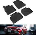 KIWI MASTER Floor Mats for 2018-2024 Toyota Camry, OEM Replacement ‎PT908-03180-20, Custom Fit All Weather Car Mats, Heavy Duty TPE Floor Liners, Front & Rear 2 Row, Black
