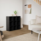 Best Choice Products 9-Cube Storage Organizer, 11in Shelf Opening, Bookcase, Display Shelf, Customizable w/ 3 Removable Back 