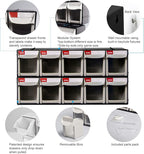 SHUTER Plastic Small Parts Organizer, Dental Tilt out Storage Container System, Tip Out bin for screws, nuts, small tools, Ki