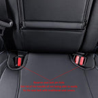 EKR Rav4 Seat Covers Custom Fit for Toyota Rav4 (Hybrid) Woodland/Limited 2026, Leather Car Seat Cover Full Set for SUV,Faux 