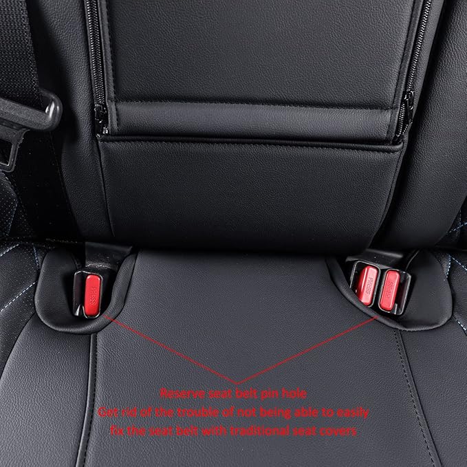 EKR Rav4 Seat Covers Custom Fit for Toyota Rav4 (Hybrid) SE/XSE & (PHEV) GR SPORT 2026, Car Seat Cover Full Set for Suv,Facto