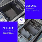 2023 Crosstrek Center Console Organizer Tray for 2018-2023 Subaru Crosstrek 2017-2023 Impreza Center Armrest Storage Box for Crosstrek 2022 2023 Accessories Imprez Storage Box