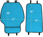 FH Group Car Seat Cushion – Neosupreme Single Front Seat Cover with Front Pockets, Airbag Compatible, Universal Fit Car Seat 