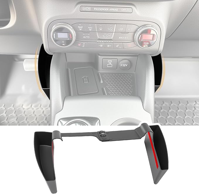 Center Console Organizer Compatible with 2021-2024 Ford Bronco Sport/2020-2024 Ford Escape Shifter Storage Gear Side Storage Organizer for Bronco Sport/Escape Accessories(Shifter Tray)