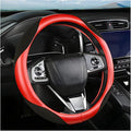 Steering Wheel Cover for Women and Men, Carbon Fiber Plush Steering Wheel Cover Soft Anti-Slip Comforting, Universal 15 Inche