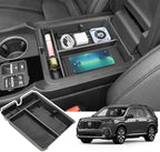 Center Console Organizer Tray Compatible with 2023-2026 Honda Pilot, 2024-2026 Honda Ridgeline/Passport Insert Storage Organizer Interior Divider Accessories (Armrest storage Tray)