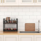 HNRLOY Bathroom Counter Organizer,Bathroom Countertop Organizer,Counter Shelf,Countertop Storage,Organization and Storage,Mak