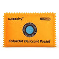 wisedry 100g Rechargeable Color-Indicating Desiccant Packs for Storage, Reusable Silica Gel Desiccant Packets, Moisture