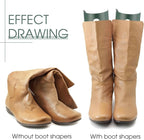 8 Packs Boot Shaper Shape Inserts Tall Boot Support for Women and Men