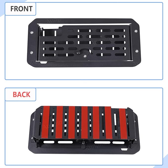 Aunginsy Center Console Dash Storage Tray Compatible with Toyota Tundra/Sequoia 2022-2026, Car Dashboard Storage Box Organizer Holder Tray Insert Mounted Interior Accessories, Without Phone Holder
